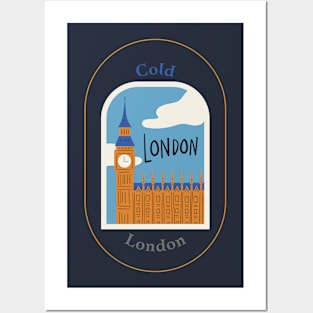 Cold UK Posters and Art